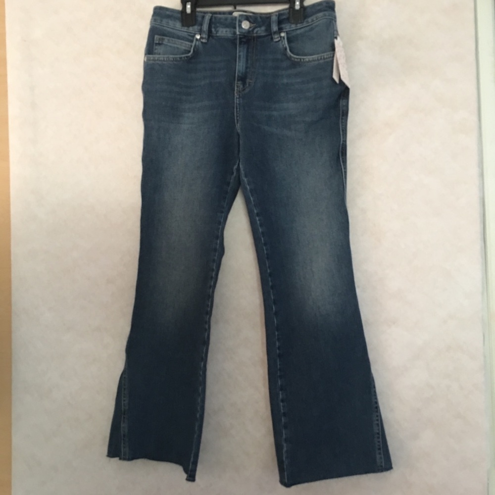 Free People Dark Denim Jeans Size W 28 R